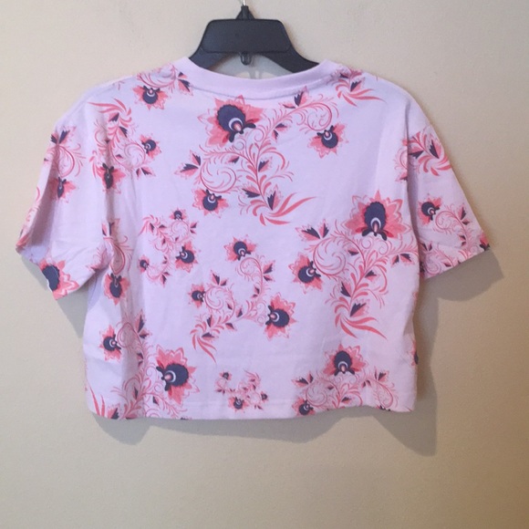 Nike Floral Print Crop Tee - Picture 6 of 6